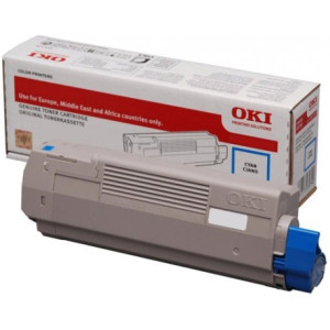 Toner 46507507 (46507507) Oryginalny błękitny / turkusowy / niebieski do OKI C 612N, 612DN