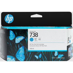 Tusz HP 498N5A (498N5A) Oryginalny błękitny / turkusowy / niebieski - 130ml - do HP DESIGNJET T 850, 950, 870, HP DESIGNJET XT 950