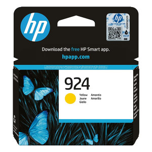 Tusz HP 924 (4K0U5NE) Oryginalny żółty do HP PHOTOSMART C 4383, HP OFFICEJET PRO 8124E, 8134E, 8125E, 8138E