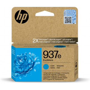 Tusz HP (4S6W6NE) Oryginalny błękitny / turkusowy / niebieski do HP OFFICEJET PRO 9110B, 9120B, 9130B, 9120E, 9122E