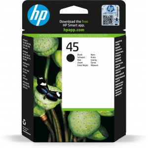 Tusz HP 45 (51645A) Oryginalny czarny do HP DESKJET 710C, 935C, 980C, 1100C, 712C