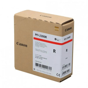 Tusz PFI-2300R (5282C001) Oryginalny czerwony - 330ml - do CANON IMAGEPROGRAF GP- 2000, 4000, 2000DR, 4000DR