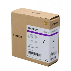 Tusz PFI-2300V (5285C001) Oryginalny fioletowy - 330ml - do CANON IMAGEPROGRAF GP- 2000, 4000, 2000DR, 4000DR