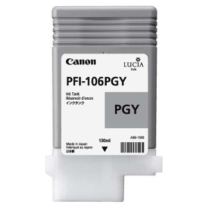 Tusz Canon (6631B001) Oryginalny fotograficzny szary - 130ml - do CANON IMAGEPROGRAF IPF 6300, 6300S, 6350, 6400, 6400S