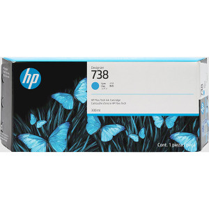 Tusz HP 676M6A (676M6A) Oryginalny błękitny / turkusowy / niebieski - 300ml - do HP DESIGNJET XT 950, HP DESIGNJET T 870, 850, 950
