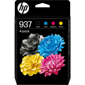 Tusz HP 937 (6C400NE) Oryginalny cmyk do HP OFFICEJET PRO 9130B, 9120E, 9122E, 9720E, 9730E