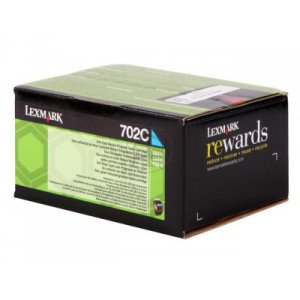Toner CS310 CS410 CS510 (70C20C0) Oryginalny błękitny / turkusowy / niebieski do LEXMARK CS 410N, 310N, 310DN, 410DTN, 510