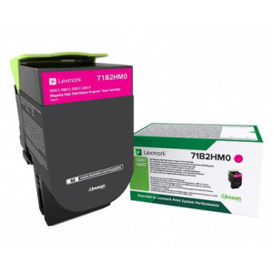 Toner 71B2HM0 (71B2HM0) Oryginalny purpurowy do LEXMARK CS 417DN, 517DE, LEXMARK CX 417DE