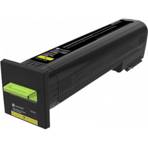 Toner CS820 (72K20Y0) Oryginalny żółty do LEXMARK CS 820DTE, 820DE, LEXMARK CX 860DTE, 860DTFE, 860DE