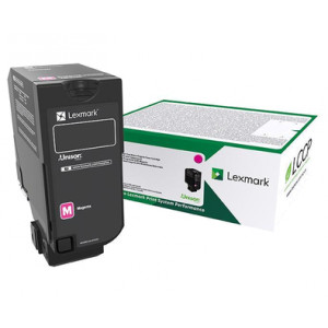 Toner CS827 CX827 (73B20M0) Oryginalny błękitny / turkusowy / niebieski do LEXMARK CS 827DE, LEXMARK CX 827DE