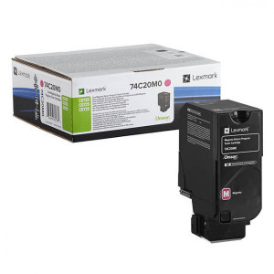 Toner CS720 CS725 CX725 (74C20M0) Oryginalny purpurowy do LEXMARK CS 720DE, 725DTE, 720DTE, 725DE, LEXMARK CX 725DE