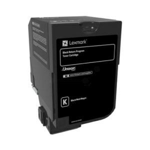 Toner 74C2SKE (74C2SKE) Oryginalny czarny do LEXMARK CS 725DE, 720DE, 725DTE, 720DTE, LEXMARK CX 725DE