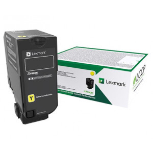 Toner CS727 CS728 CX727 (75B20Y0) Oryginalny żółty do LEXMARK CS 728DE, 727DE, LEXMARK CX 727DE