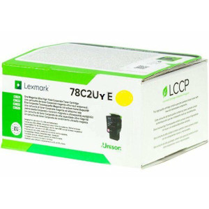 Toner 78C2UYE (78C2UYE) Oryginalny żółty do LEXMARK CS 521DN, 622DE, LEXMARK CX 522ADE, 622ADE