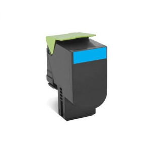 Toner CX310 CX410 CX510 (80C2SC0) Oryginalny błękitny / turkusowy / niebieski do LEXMARK CX 510DE, 510DHE, 510DTHE, 310N, 310DN