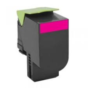 Toner CX310 CX410 CX510 (80C2SM0) Oryginalny purpurowy do LEXMARK CX 310N, 310DN, 410E, 410DE, 510DE