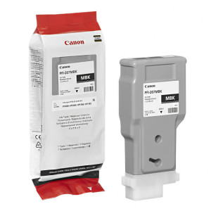Tusz PFI-207 (8788B001) Oryginalny czarny matowy - 300ml - do CANON IMAGEPROGRAF IPF 685, 685, 680, 785, 780