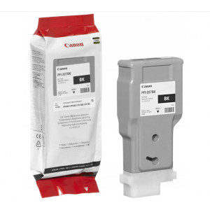 Tusz PFI-207 (8789B001) Oryginalny czarny - 300ml - do CANON IMAGEPROGRAF IPF 780, 685, 685, 680, 785