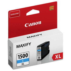Tusz PGI-1500XL (9193B001) Oryginalny błękitny / turkusowy / niebieski do CANON MAXIFY MB 2350, 2150, 2750, 2155, 2755
