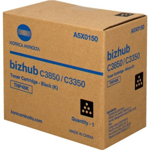 Toner A5X0150 (A5X0150) Oryginalny czarny do KONICA MINOLTA BIZHUB C 3850, 3350