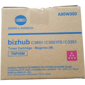 Toner BIZHUB C3351 C3851 (A95W350) Oryginalny purpurowy do KONICA-MINOLTA BIZHUB C 3351, 3851, 3851FS