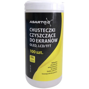 Uniwersalne chusteczki czyszczące OLED LCD/TXT (100 szt.)