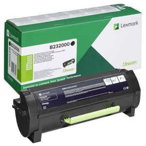Toner B2442 MB2338 MB2442 (B232000) Oryginalny czarny do LEXMARK B 2546DN, 2650DN, 2442W, 2442DW, 2338DW