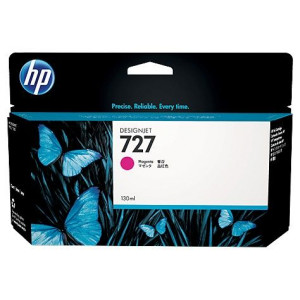 Tusz HP 727 (B3P20A) Oryginalny purpurowy - 130ml - do HP DESIGNJET T 1530, 2530