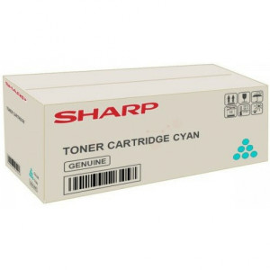 Toner Sharp (BP-C50GTCA) Oryginalny błękitny / turkusowy / niebieski do SHARP BP-C 533WD, 533WR, 542WD, 535WD, 535WR
