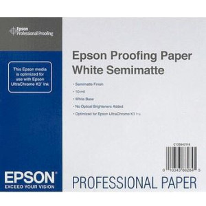 Papier w roli EPSON Proofing White Semimatte 432mm x 30,5 m 250g