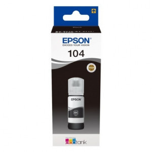 Tusz 104 (C13T00P140) Oryginalny czarny do EPSON ECOTANK ET- 2865, 2920, 2870, 2922, 2875
