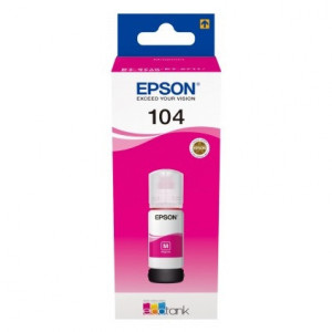 Tusz 104 (C13T00P340) Oryginalny purpurowy do EPSON ECOTANK ET- 2712, 4810, 4900, 2715, 2714