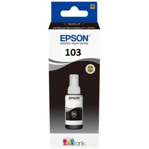 Tusz 103 (C13T00S14A) Oryginalny czarny do EPSON L 3111, 3150, 3151, 3110, EPSON ECOTANK L 3211