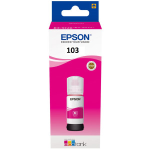 Tusz 103 (C13T00S34A) Oryginalny purpurowy do EPSON L 3110, 3111, 3150, 3151, EPSON ECOTANK L 3256