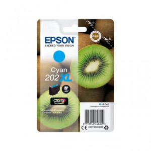 Tusz 202 (C13T02H24010) Oryginalny błękitny / turkusowy / niebieski - 8,5ml - do EPSON EXPRESSION PREMIUM XP 6000, 6005, 6100