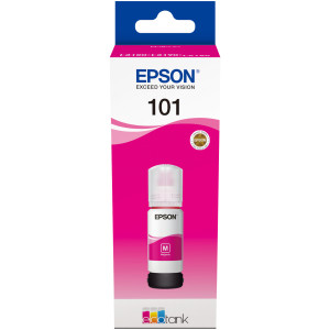 Tusz 101 (C13T03V34A) Oryginalny purpurowy - 70ml - do EPSON ECOTANK L 6160, 6370, 4150, 6390, 4160