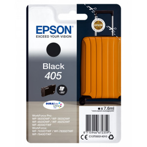 Tusz 405 (C13T05G14010) Oryginalny czarny do EPSON WORKFORCE PRO WF 4825DWF, 3820DWF, EPSON WORKFORCE WF 7835DTWF, 7310DTW, 7840DTW