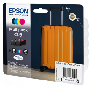 Tusz 405 (C13T05G64010) Oryginalny cmyk do EPSON WORKFORCE PRO WF 4820DWF, 4830DTWF, 3825DWF, EPSON WORKFORCE WF 7830DTWF, 7840DTWF