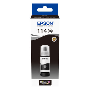 Tusz 114 (C13T07A140) Oryginalny czarny - 70ml - do EPSON ECOTANK ET- 8500, 8550
