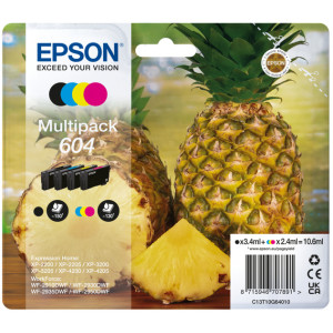 Tusz 604 (C13T10G64010) Oryginalny cmyk do EPSON WORKFORCE WF 2930DWF, 2950DWF, 2910DWF, 2935DWF, EPSON EXPRESSION HOME XP 2200
