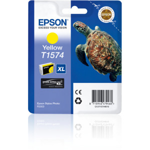 Tusz STYLUS PHOTO R3000 (C13T15744010) Oryginalny żółty - 25,9ml - do EPSON STYLUS PHOTO R 3000