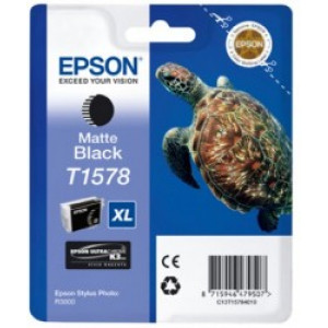 Tusz STYLUS PHOTO R3000 (C13T15784010) Oryginalny czarny matowy - 25,9ml - do EPSON STYLUS PHOTO R 3000