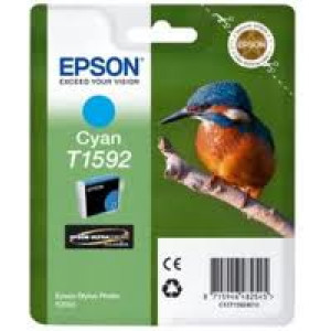 Tusz STYLUS PHOTO R2000 (C13T15924010) Oryginalny błękitny / turkusowy / niebieski - 17ml - do EPSON STYLUS PHOTO R 2000