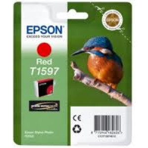 Tusz STYLUS PHOTO R2000 (C13T15974010) Oryginalny czerwony - 17ml - do EPSON STYLUS PHOTO R 2000