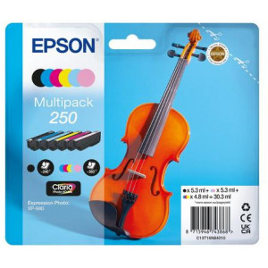Epson nr 205 T16N84010 zestaw / multipack czarny/niebieski/purpurowy/żółty/jasno purpurowy/jasny niebieski