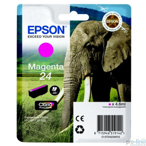 Tusz XP750 XP850 (C13T24234010) Oryginalny purpurowy - 4,6ml - do EPSON EXPRESSION PHOTO XP 950, 760, 860, 55, EPSON EXPRESSION PHOTO XP- 970