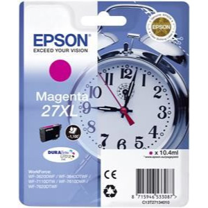 Tusz WF3620 WF3640 WF7110 WF7610 WF7620 (C13T27134010) Oryginalny purpurowy - 10,4ml - do EPSON WORKFORCE WF 3620DWF, 3640DTWF, 7110DTW, 7610DWF, 7620DTWF