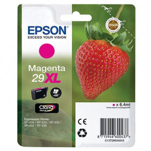 Tusz XP235 XP332 XP335 XP432 XP435 (C13T29934010) Oryginalny purpurowy - 6,4ml - do EPSON EXPRESSION HOME XP- 247, 255, 257, 345, 352