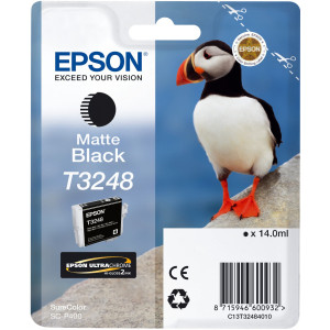Tusz T324840 (C13T32484010) Oryginalny czarny matowy - 14ml - do EPSON SURECOLOR SC-P 400