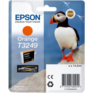 Tusz T324940 (C13T32494010) Oryginalny pomarańczowy - 14ml - do EPSON SURECOLOR SC-P 400